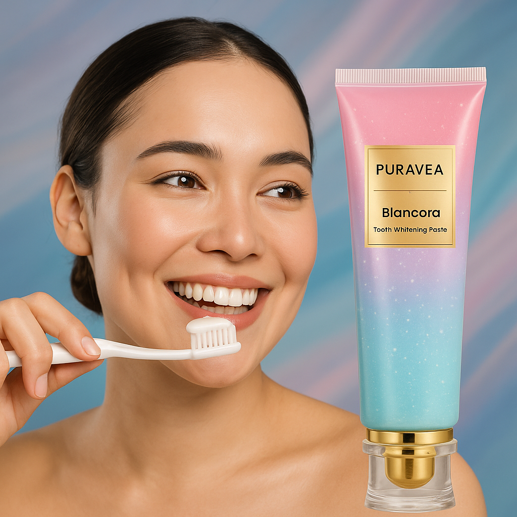 PURAVEA Blancora™ Tooth Whitening Paste - PURAVEA