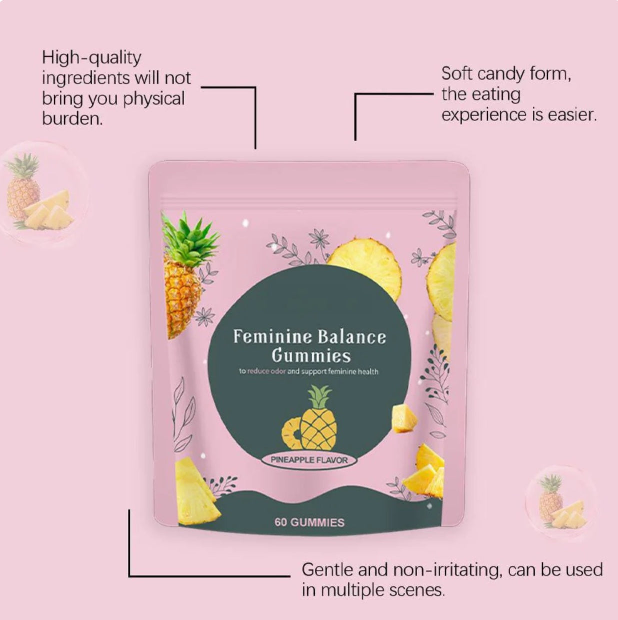 Puravea Feminine Balance Gummies - PURAVEA