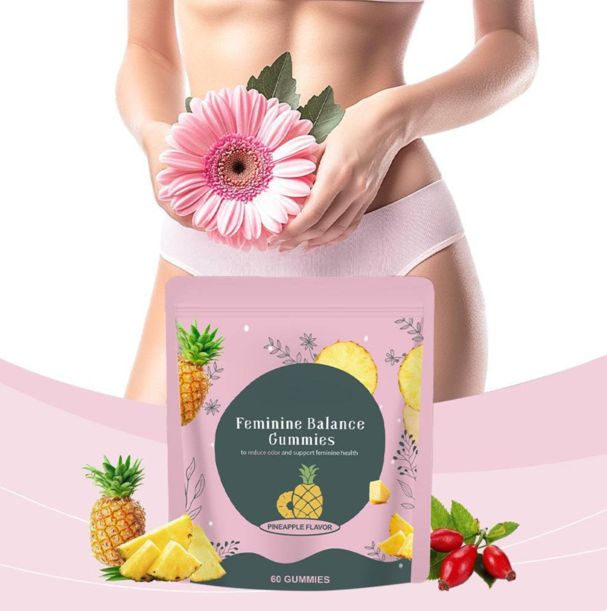 Puravea Feminine Balance Gummies - PURAVEA