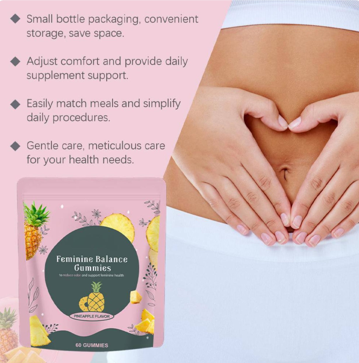Puravea Feminine Balance Gummies - PURAVEA