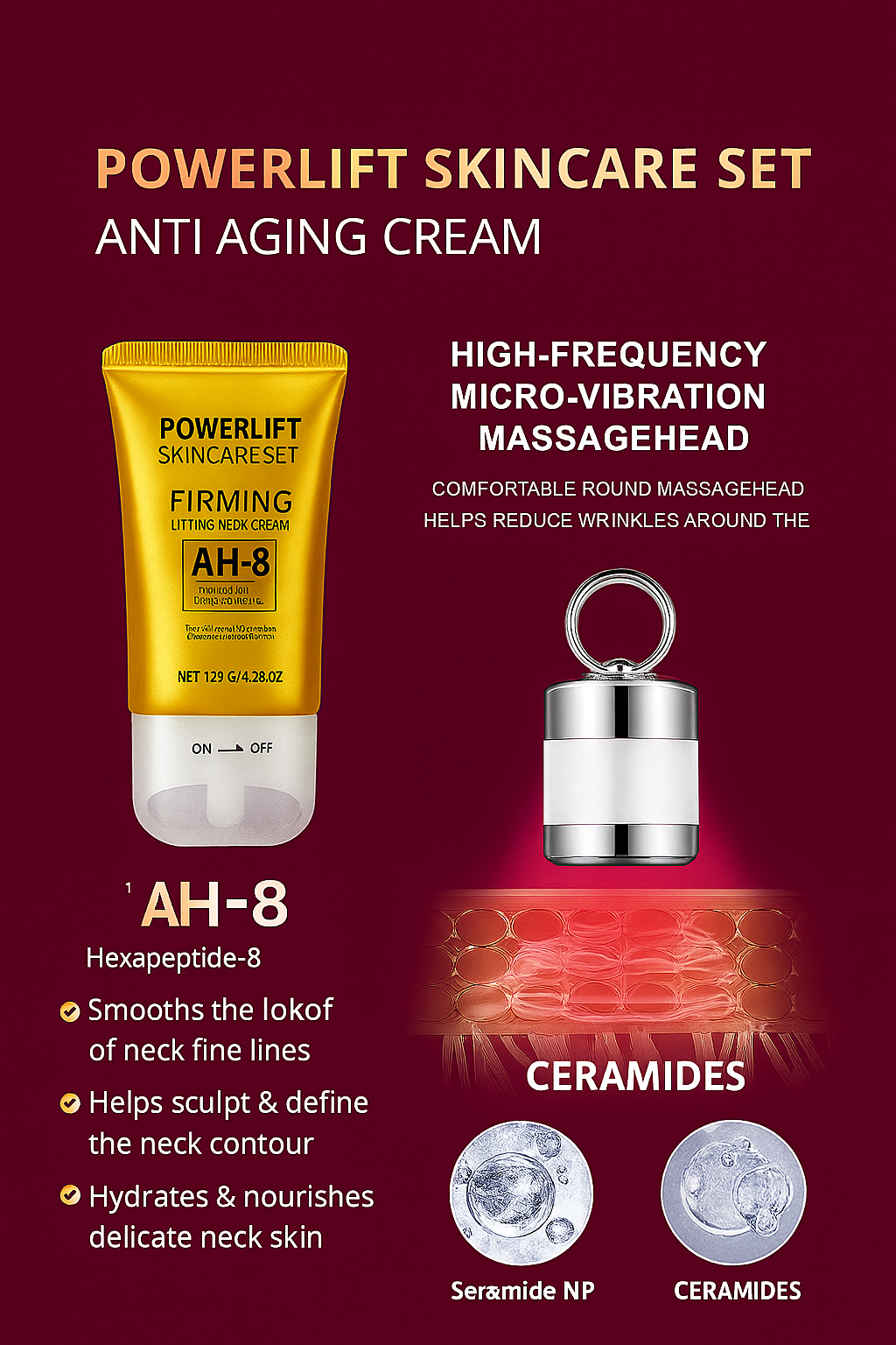 PURAVEA™ PowerLift Skincare Cream