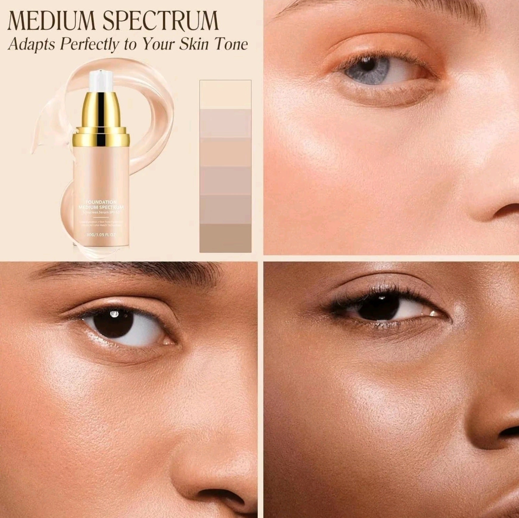 PURAVEA TrueBlend Foundation - PURAVEA