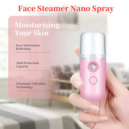 Nano Hydrating Mister – Refresh, Rejuvenate, Glow - PURAVEA