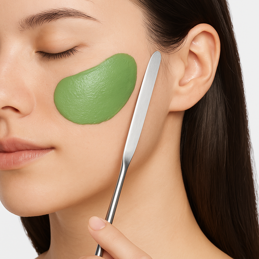 Stainless Steel Detox Makeup Spatula - PURAVEA