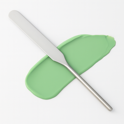 Stainless Steel Detox Makeup Spatula - PURAVEA