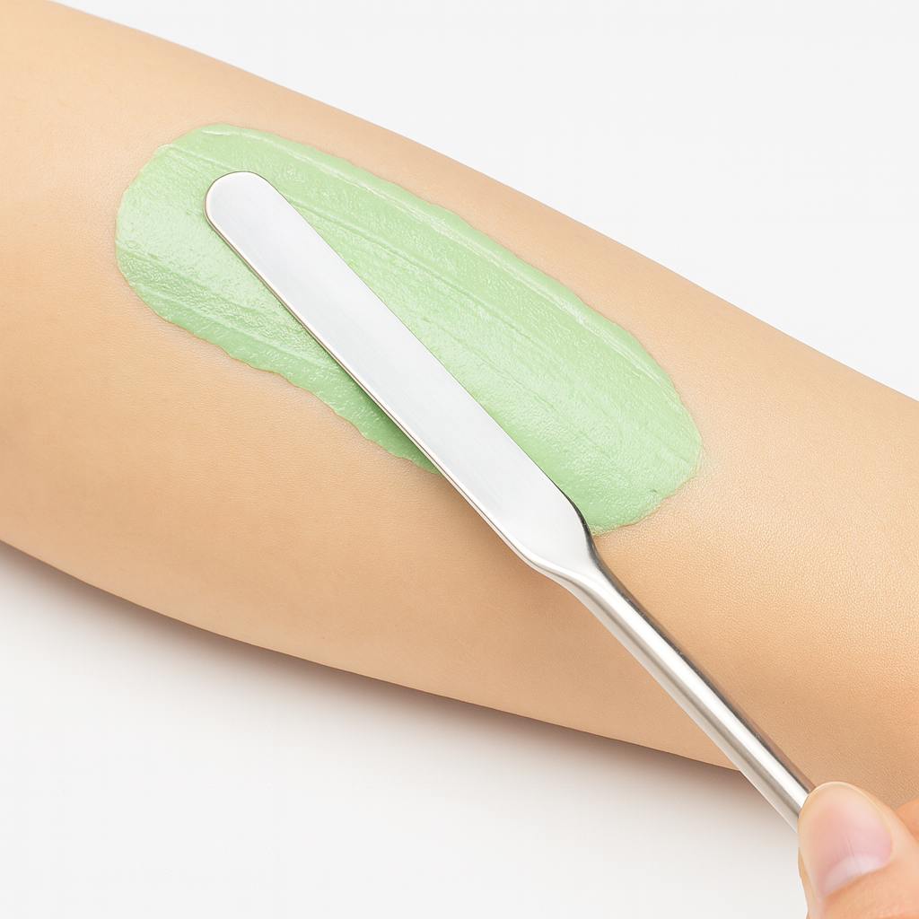 Stainless Steel Detox Makeup Spatula - PURAVEA