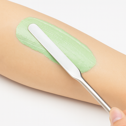 Stainless Steel Detox Makeup Spatula - PURAVEA