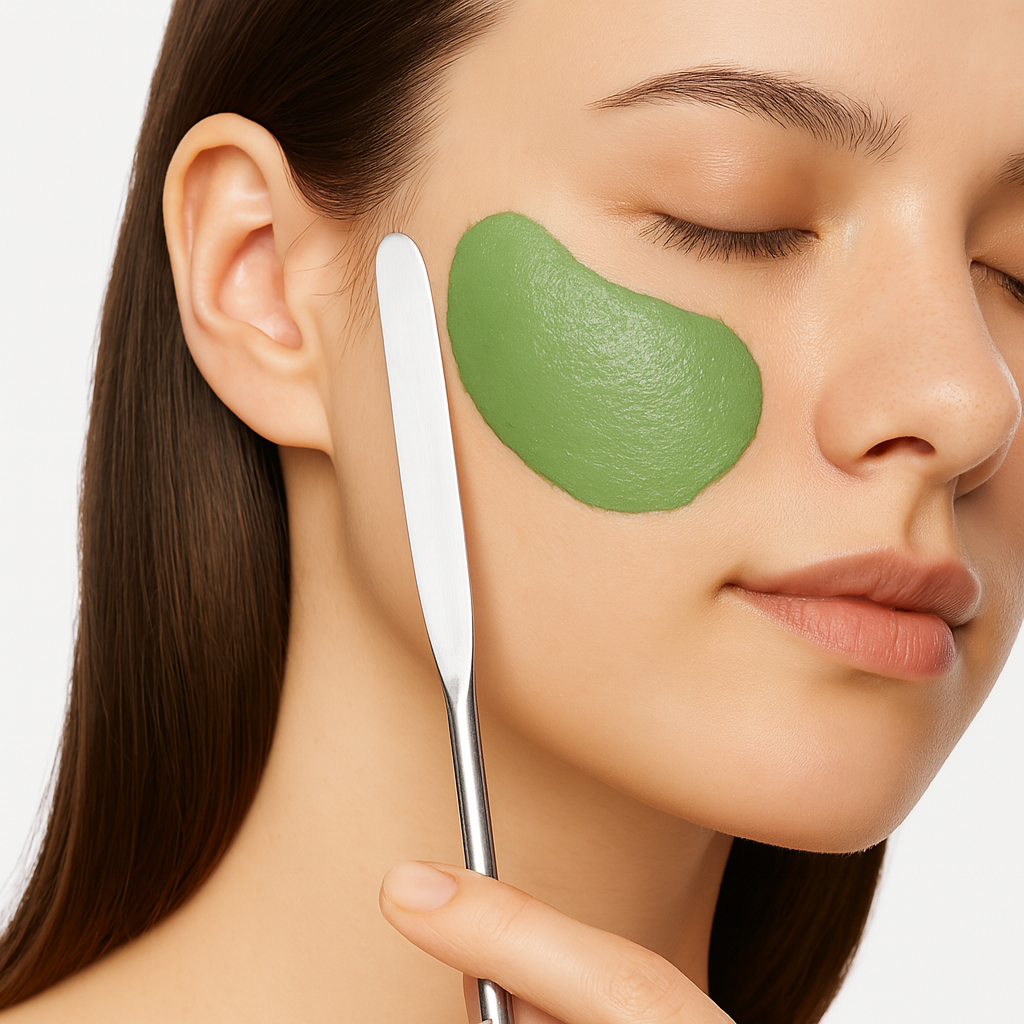 Stainless Steel Detox Makeup Spatula - PURAVEA