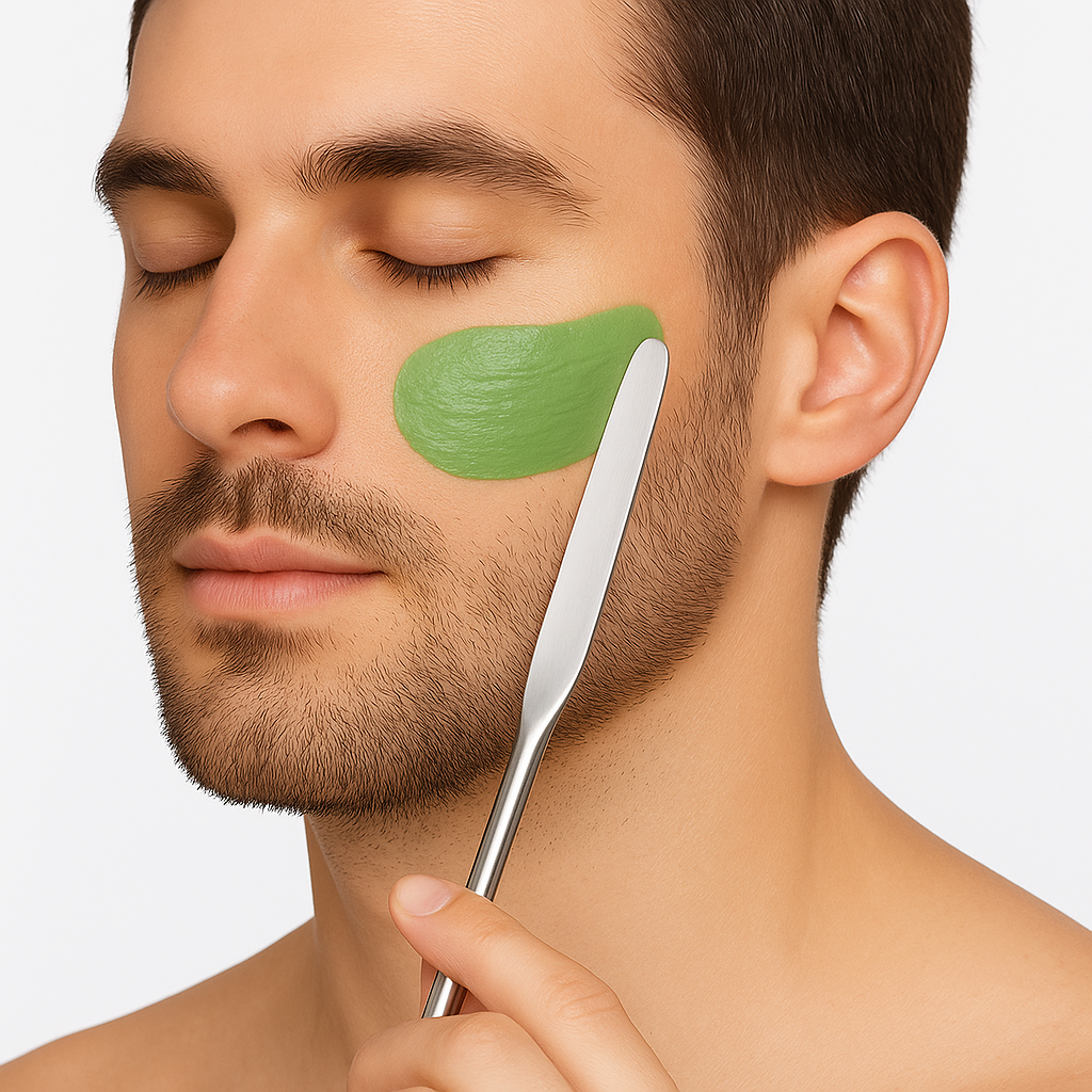 Stainless Steel Detox Makeup Spatula - PURAVEA